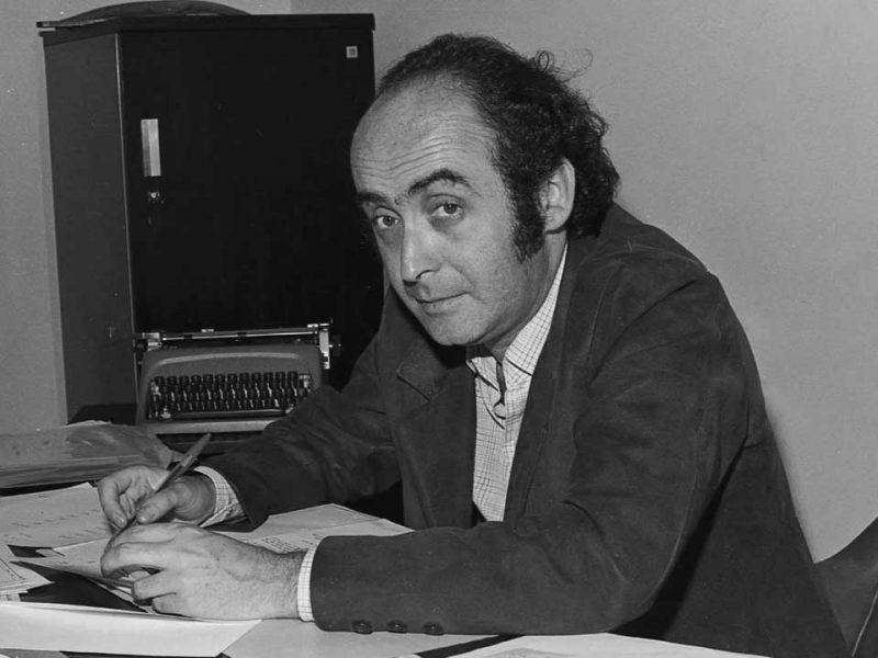 Vladimir Herzog, em 1975 (Arquivo TV Cultura)