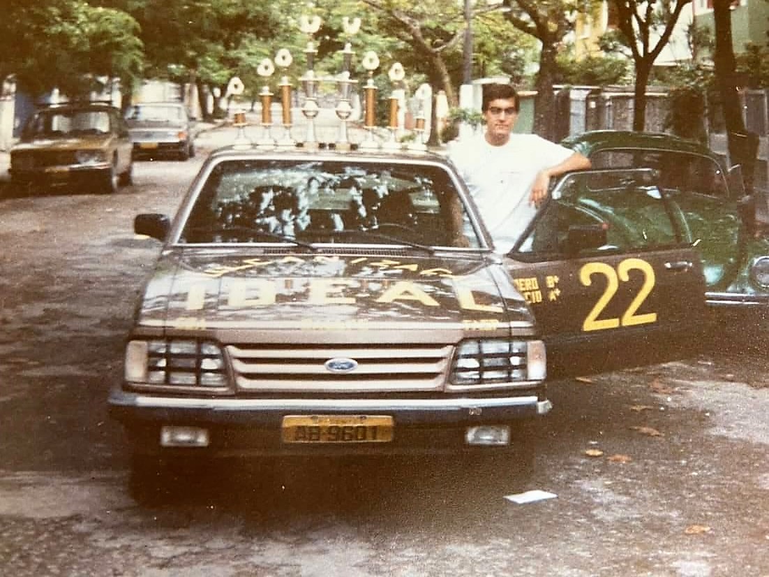 José Roberto Torero, 1986, Rallye Universitário