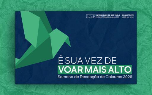Campanha de recepção dos calouros 2026