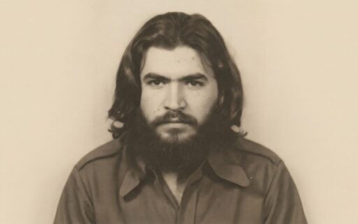 Francisco Alves em 1973, ano em que entrou na ECA (foto restaurada com ferramentas de IA)