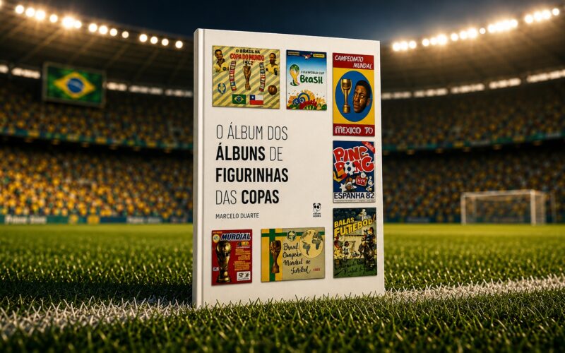 "O álbum dos álbuns de figurinhas das Copas" é o livro mais recente do jornalista e escritor Marcelo Duarte